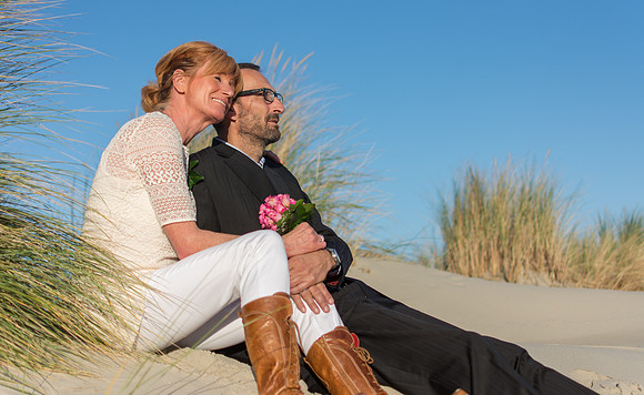 Hochzeitspaar Dünen